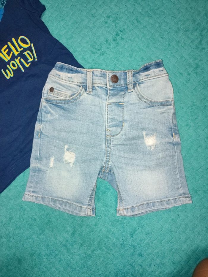 Short en jean 2 ans - photo numéro 2