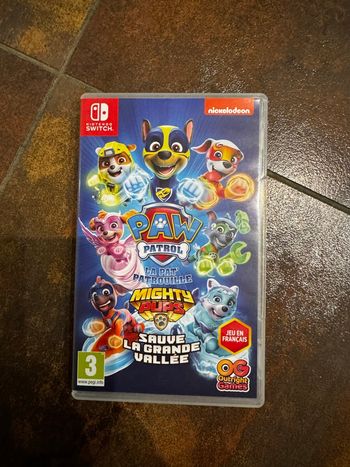 Jeux switch pat patrouille