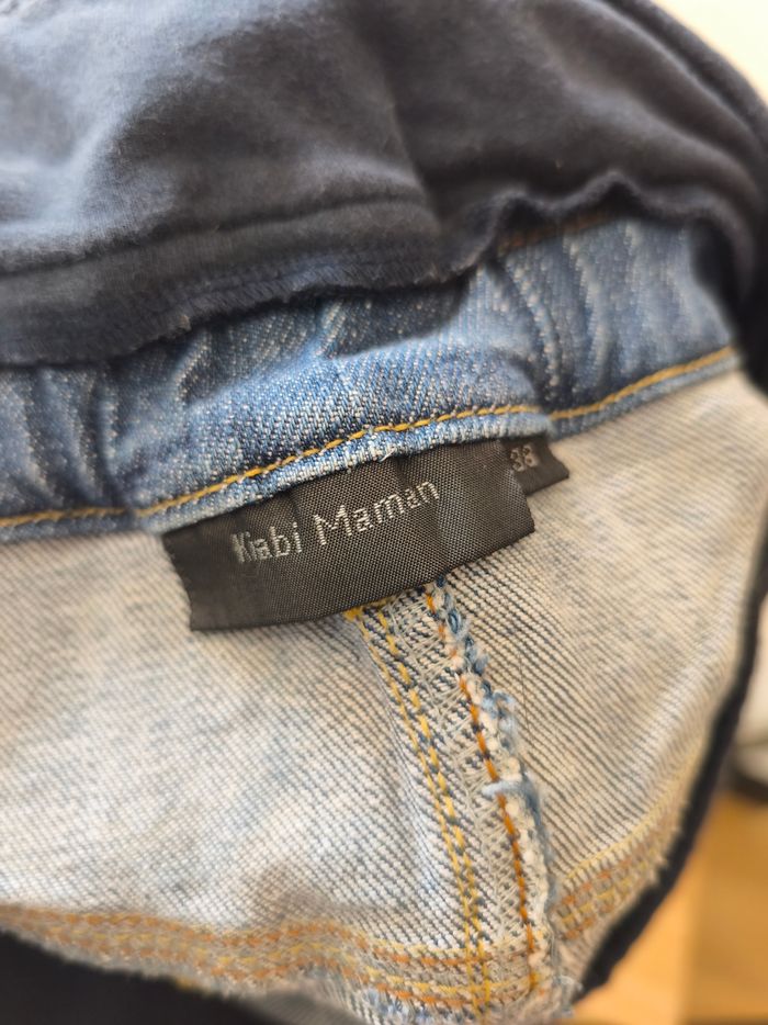Jupe en jeans grossesse - photo numéro 3