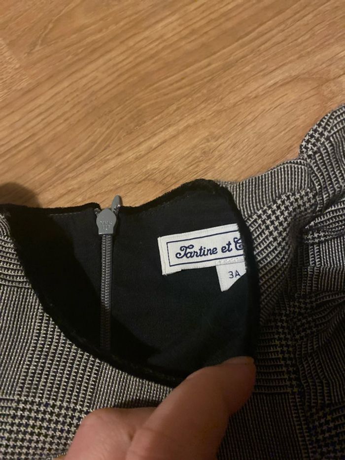 Robe prince de galles tartine et chocolat - photo numéro 4