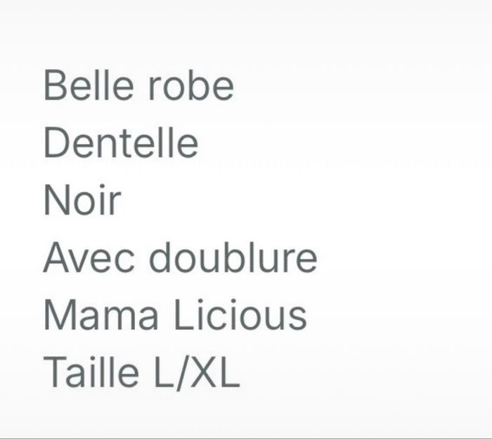 Robe en dentelle L-XS - photo numéro 8