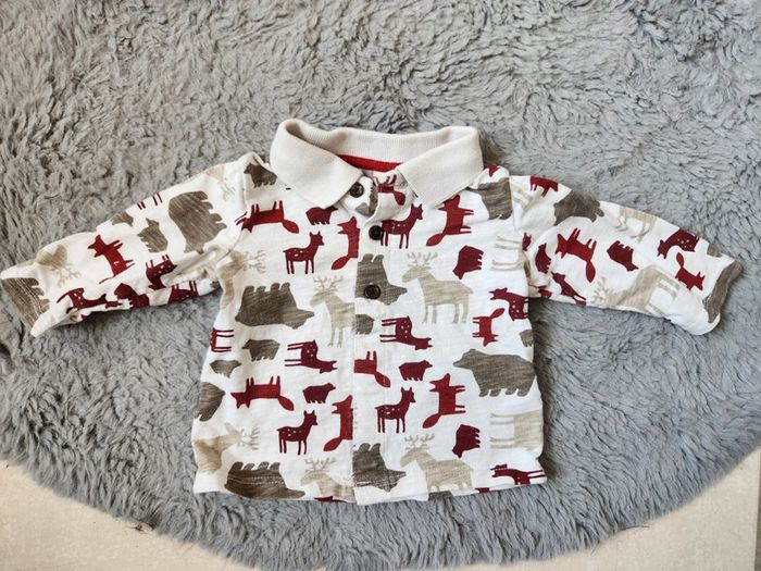 Polo manches longue 3 mois