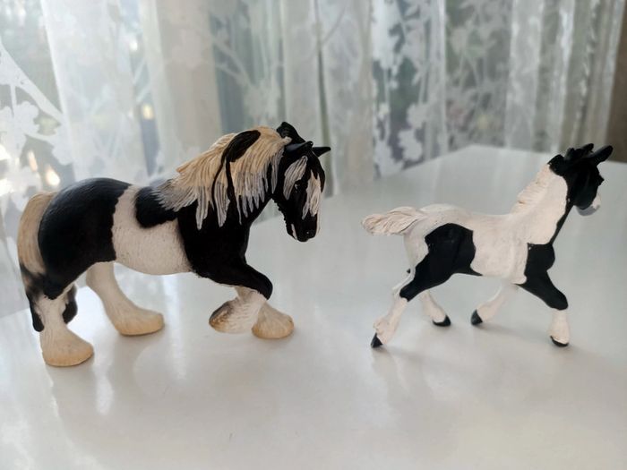 Lot de 9 chevaux et 5 poulains Schleich - photo numéro 4