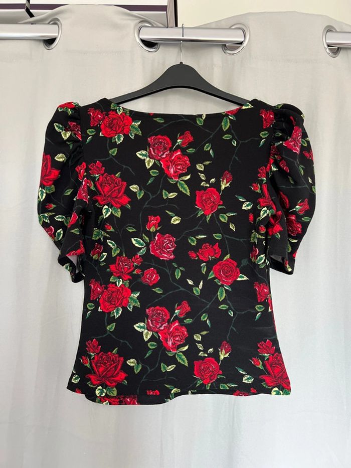 Haut motifs rose - photo numéro 5