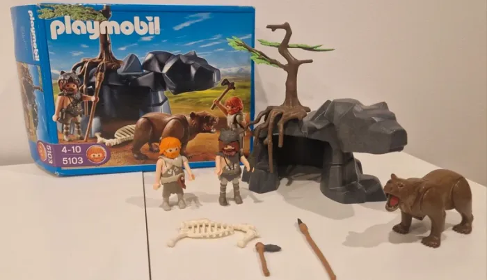 Playmobil "Hommes préhistoriques avec ours" - photo numéro 2
