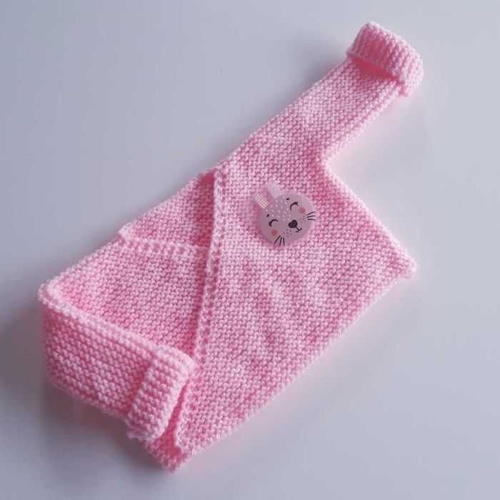 Brassière kimono rose animal lapin - photo numéro 3