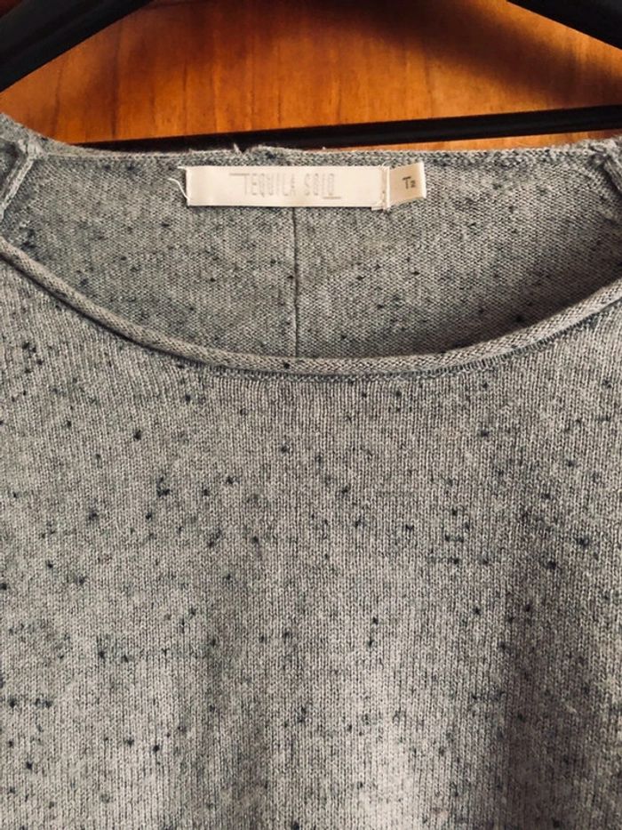 Pull gris Tequila Solo 38 - photo numéro 2