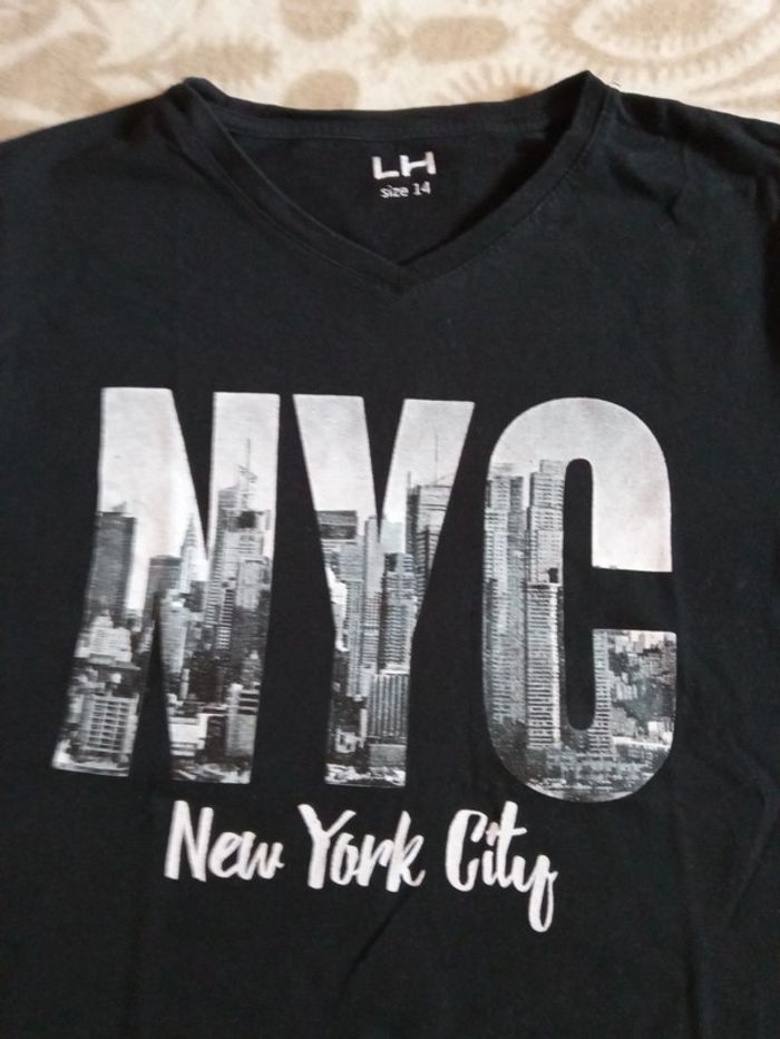 Tee-shirt "NYC" 14 ans - photo numéro 2