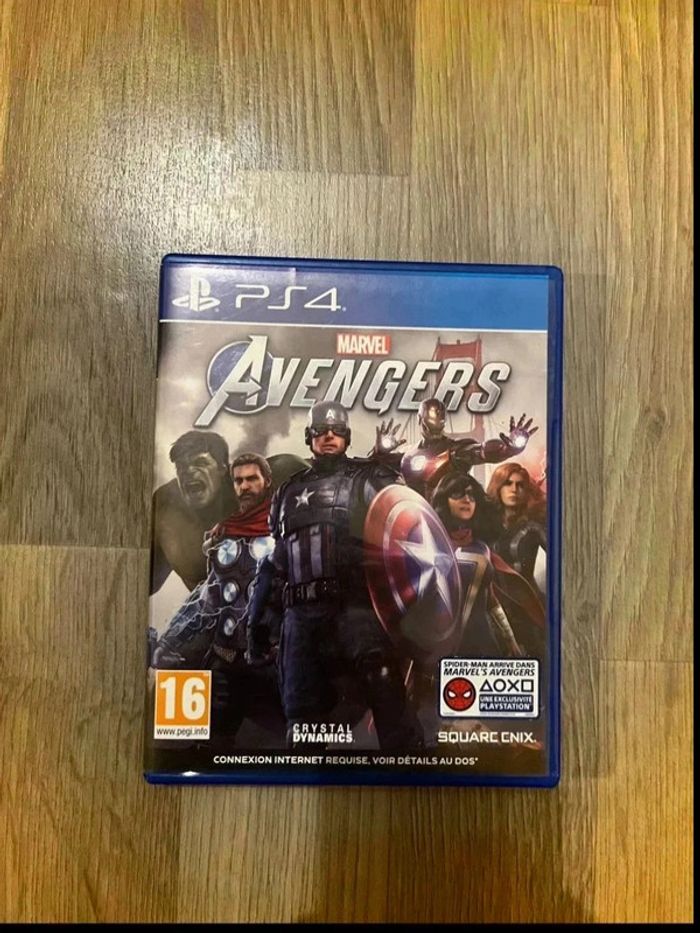 Jeux ps4 Avengers
