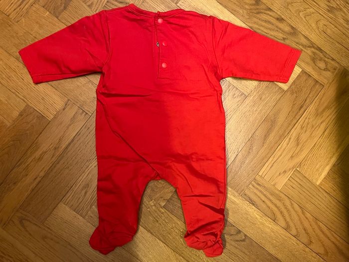 Pyjama DPAM 1 mois rouge - photo numéro 2