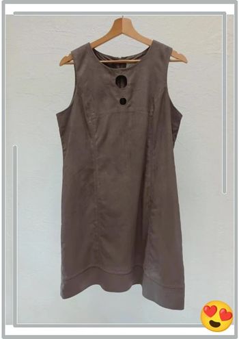 Robe type suédine Formule xl 42