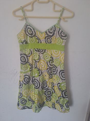 Robe d'été verte Cache Cache Taille 36