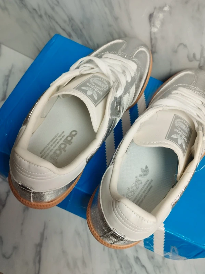 Adidas Samba OG Argenté 36 - photo numéro 5