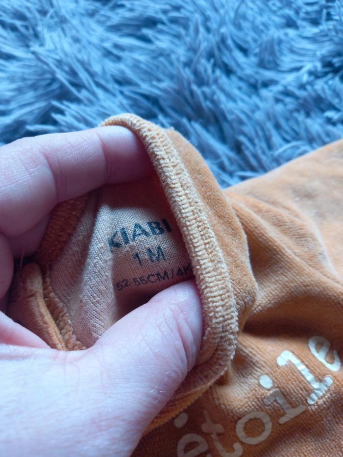 Pyjama grenouillère 1 mois - photo numéro 2