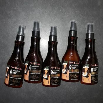 Huile seche soleil des iles