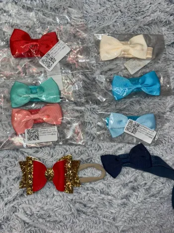 Lot de bandeaux avec noeud, accessoires cheveux