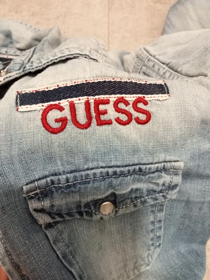 Chemise en jean guess - photo numéro 4
