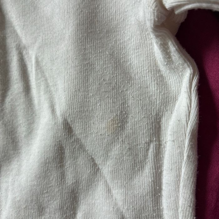 Tee-shirt blanc - Burton- taille 3- 2€