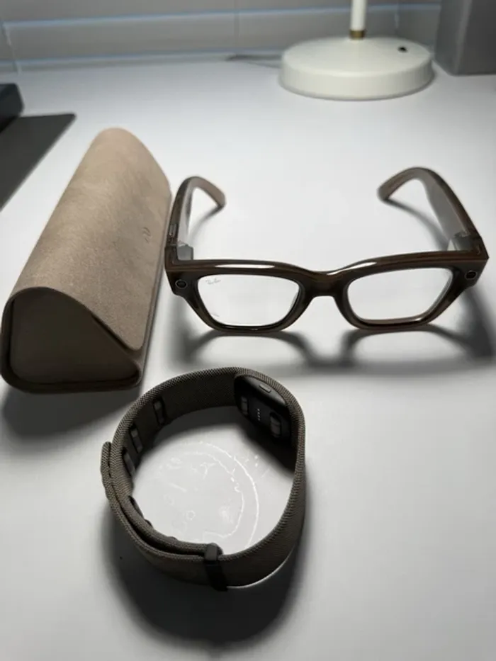 Ray-Ban Meta (édition Display - XLarge) + bracelet fitness (taille 3)