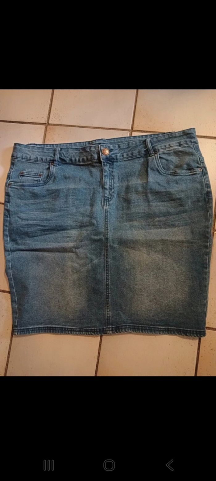 jupe en jeans taille 50