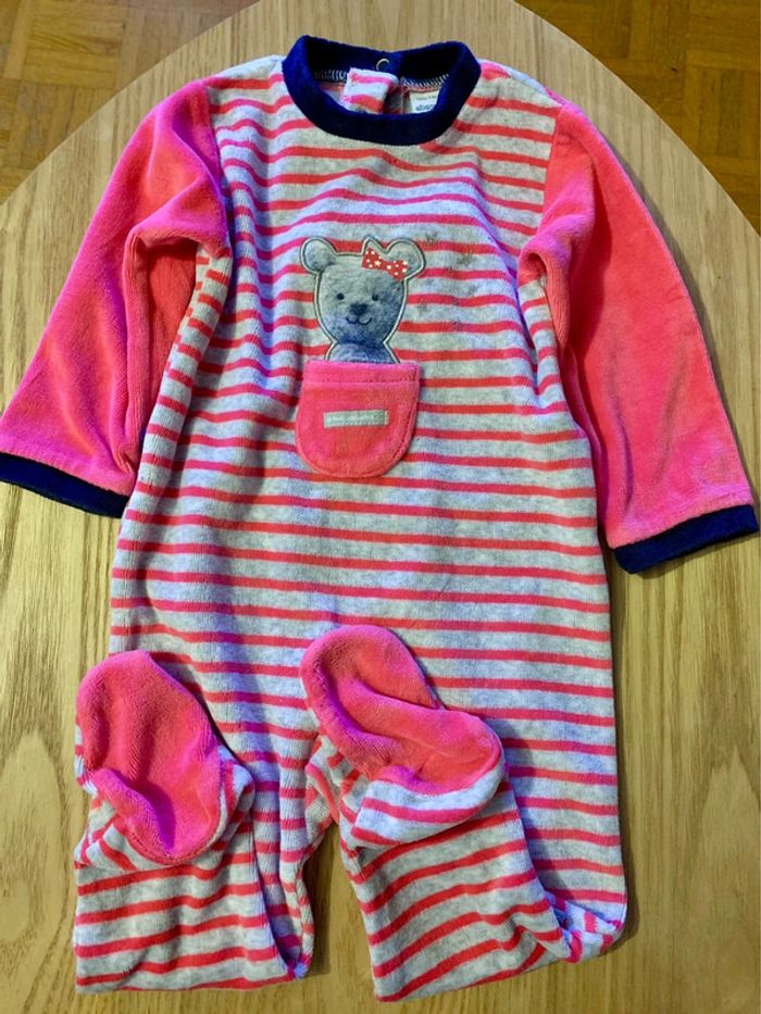 Pyjama chaud absorba 12 mois fille