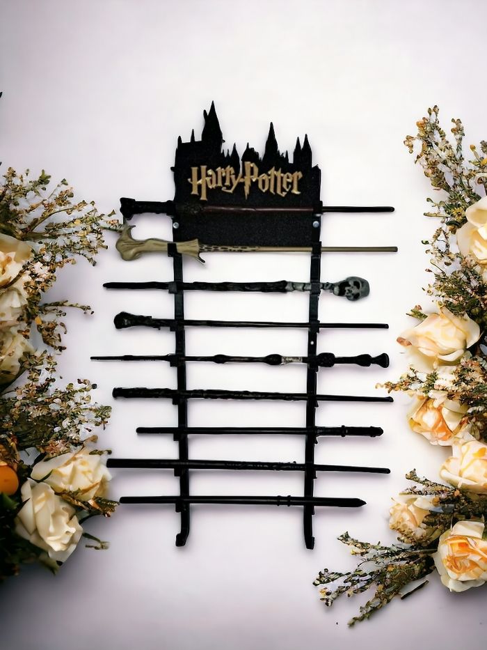 Support mural 10 baguettes Harry Potter - photo numéro 2