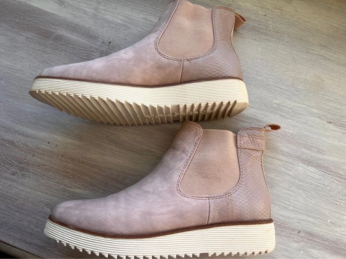 Bottines S.Olliver rose pâle - photo numéro 2