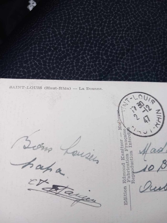Ancienne carte postale de Saint Louis - photo numéro 4