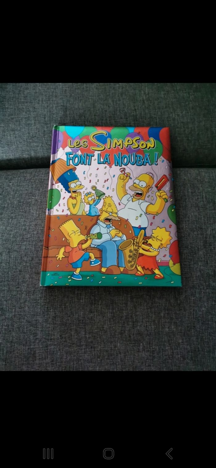 Bd Simpson font la nouba