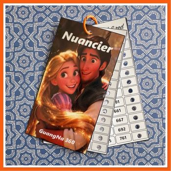 Nuancier guangna 360 numéroté