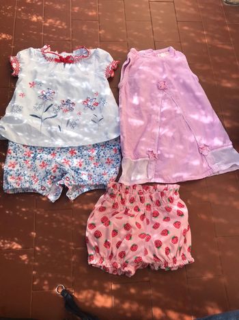 Lot vêtements bébé fille