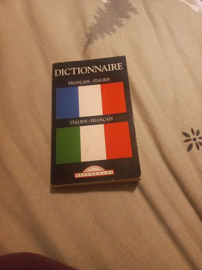 Dictionnaire français italien