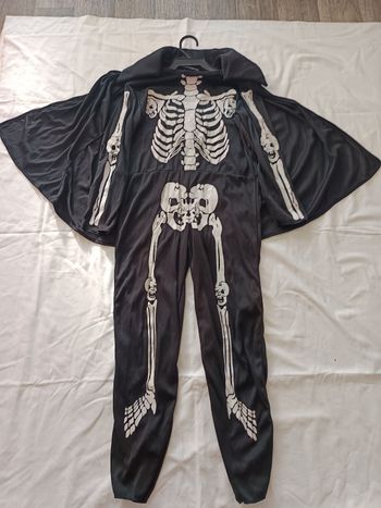 Déguisement squelette halloween enfants