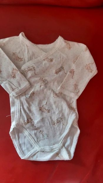 Bodies souris mixte 3mois Petit Bateau