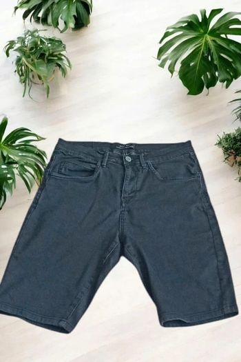 Short en jean homme Zara noir taille 36