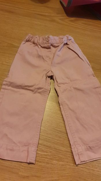 pantalon kimbaloo rose 2 ans