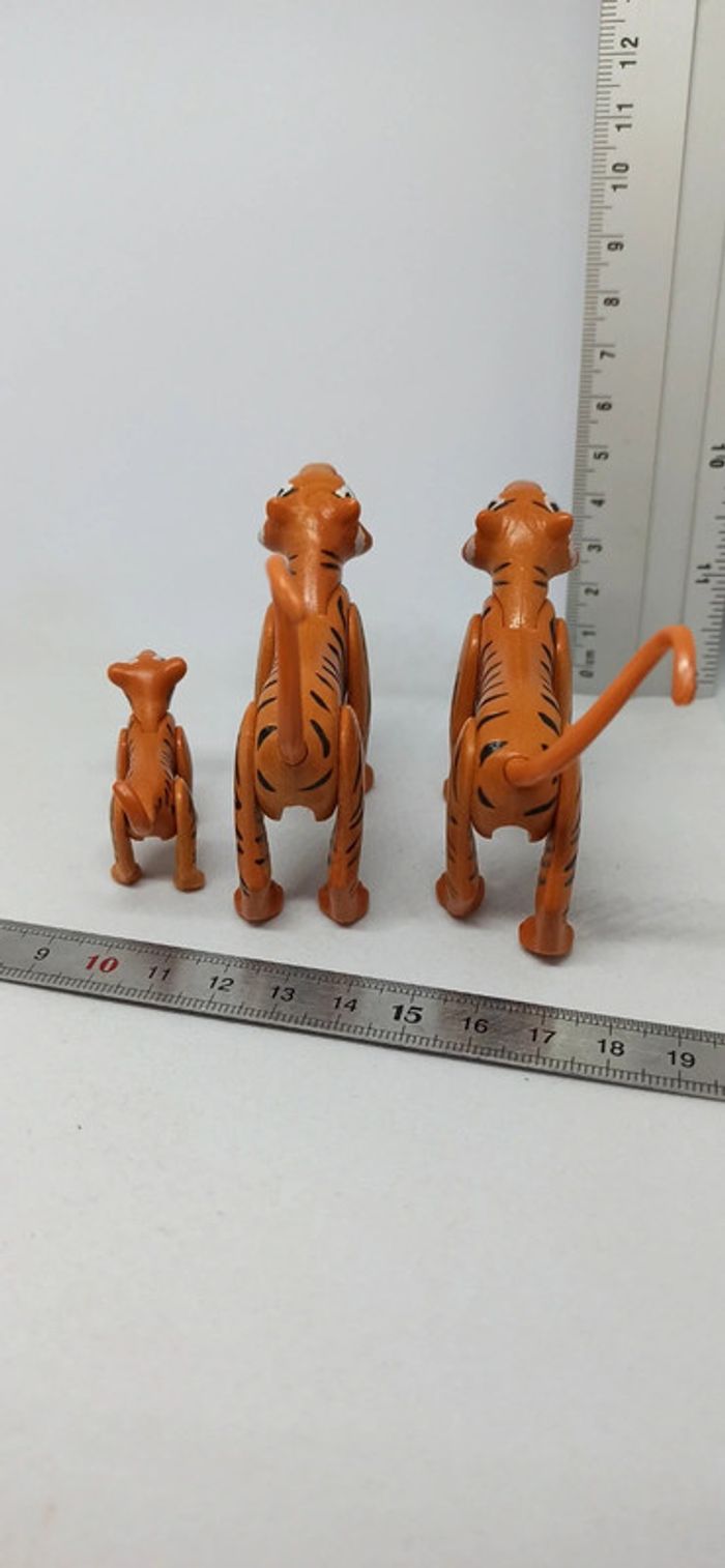 Tigres avec bébé playmobil - photo numéro 4