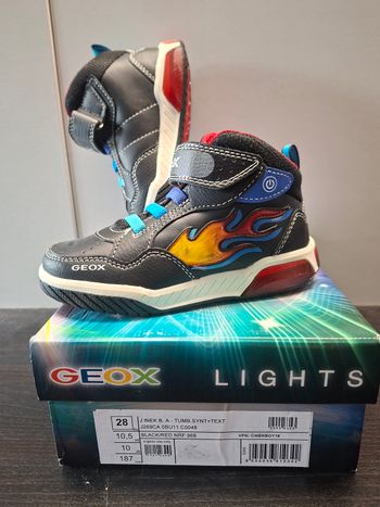 Baskets lumineuses geox 