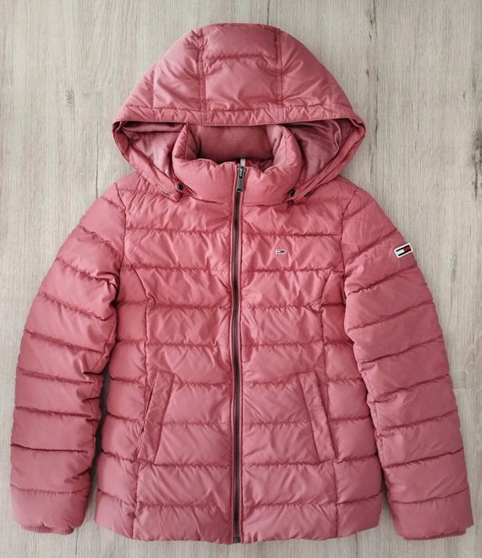 Doudoune Tommy Hilfiger rose TXS - photo numéro 4