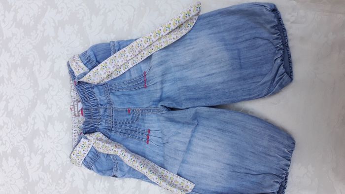 Lot de 2 jeans fille taille 12 mois - photo numéro 4