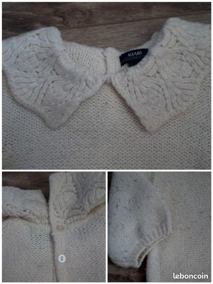 Lot de pull fille taille 3 mois - photo numéro 6