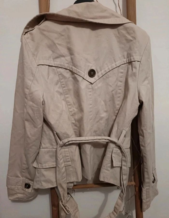 Veste trench saharienne beige - photo numéro 2