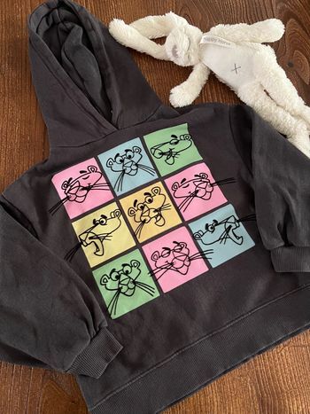 Sweat à capuche Pink Panther Zara fille 6 ans