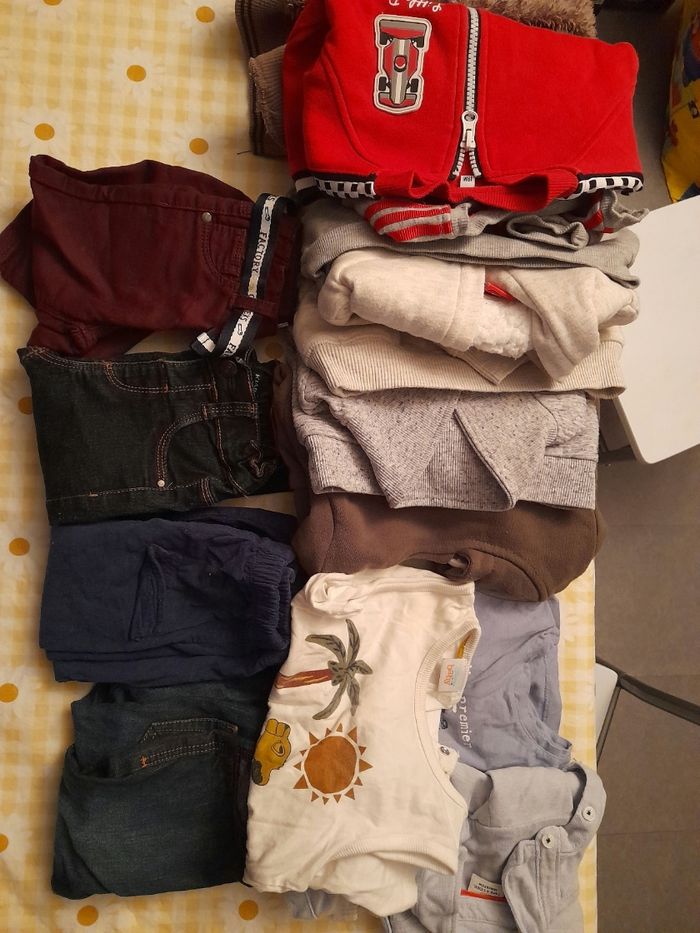 Lot garçon 18 a 24 mois