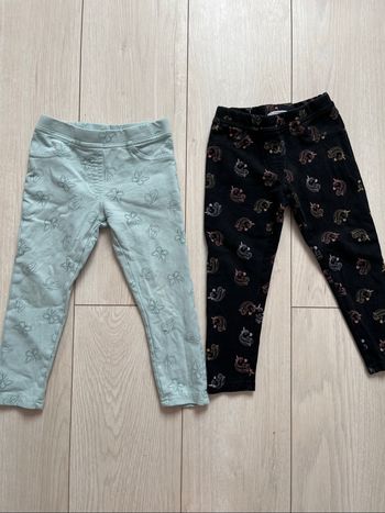 Lot de 2 leggings 3 ans