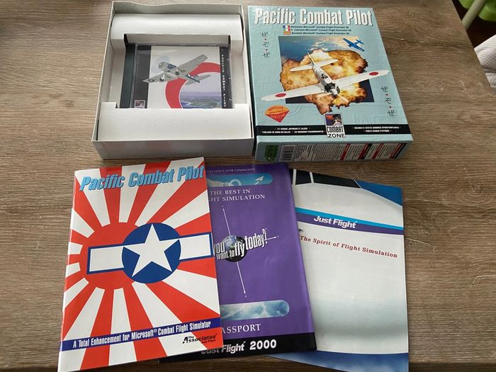 Pacific combat pilot pc big box vintage - photo numéro 7