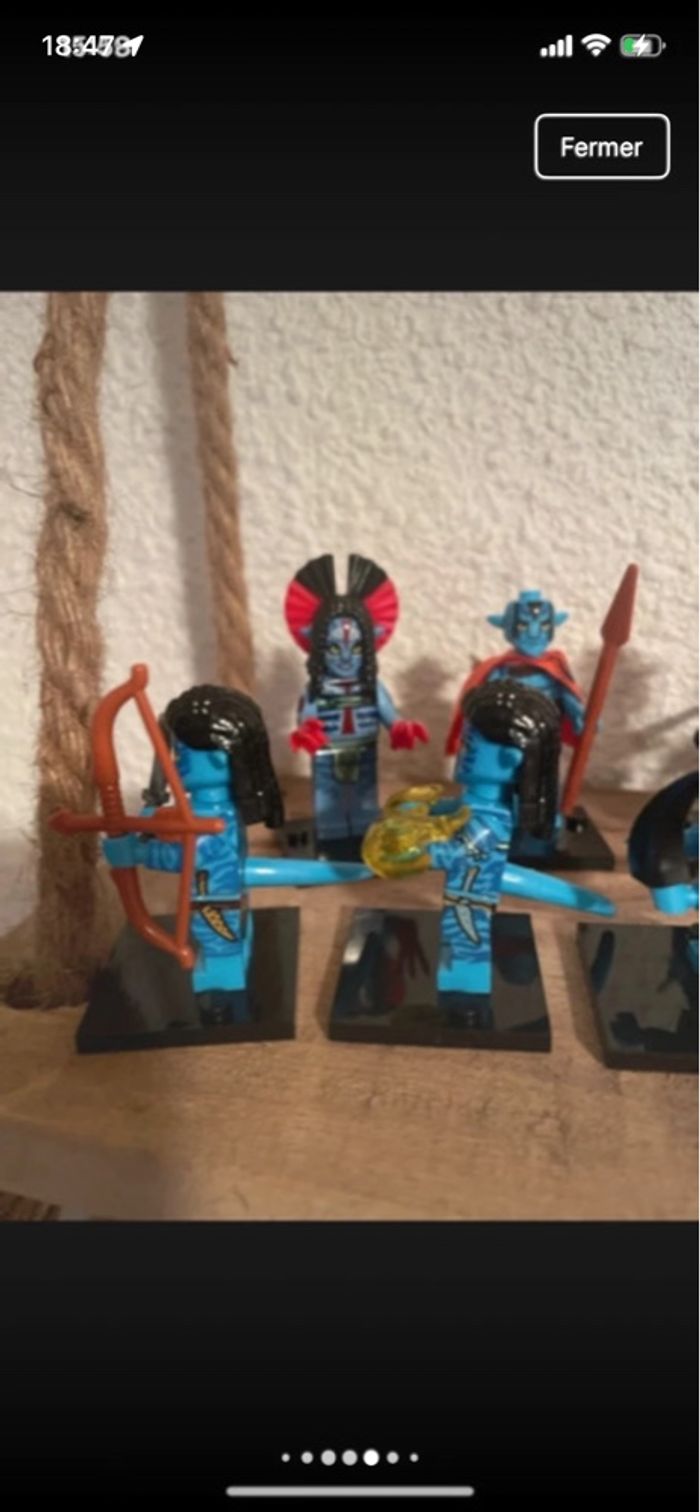 Minifigure Avatar 3 lot de 10 - photo numéro 6