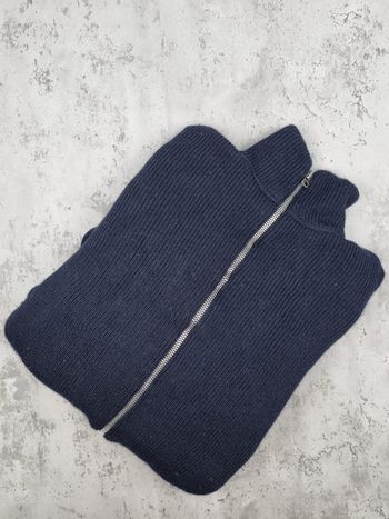 Gilet zippé Ralph Lauren noir – Taille L Homme (mesures en photos)