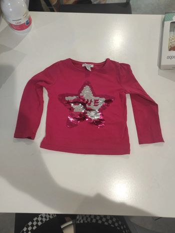 T-shirt manches longues Okaïdi 3 ans