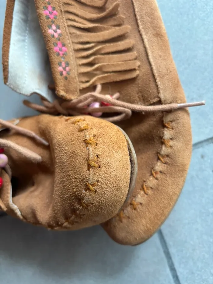 Chaussures enfants taille 32 style indien verbaudet - photo numéro 3
